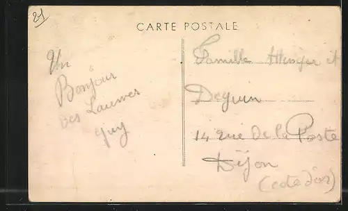 AK Les Laumes, Vue générale