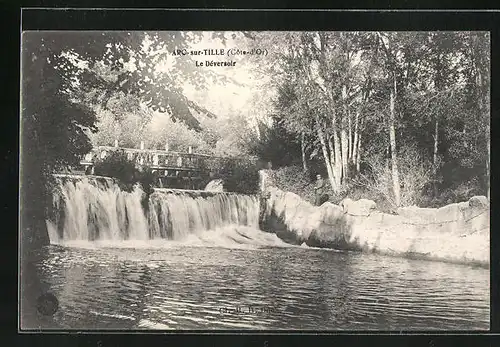 AK Arc-sur-Tille, Le Deversoir