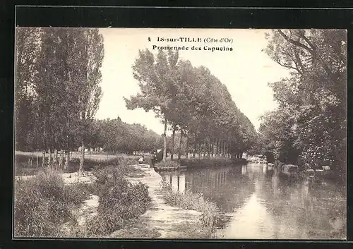 AK Is-sur-Tille, Promenade des Capucins