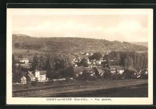 AK Gissey-sur-Ouche, Vue générale