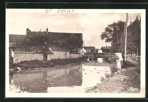 AK St-Julien-Clénay, Le Pont sur la Norge