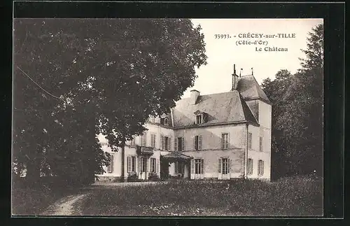 AK Crécey-sur-Tille, Le Château