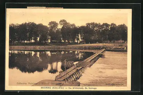 AK Seurre, La promenade du barrage