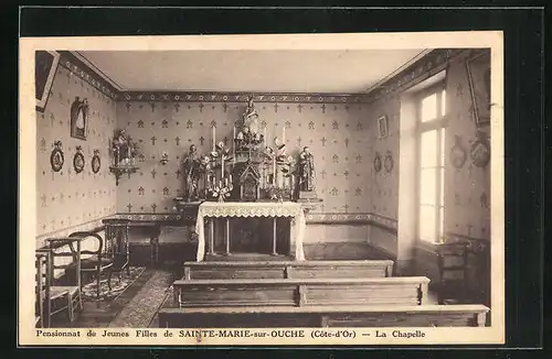 AK Sainte-Marie-sur-Ouche, Pensionnat de Jeunes Filles, La Chapelle