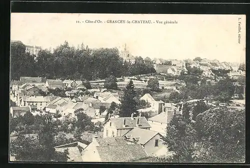 AK Grancey-le-Chateau, Vue générale