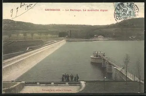 AK Grosbois, La Barrange, La nouvelle digue