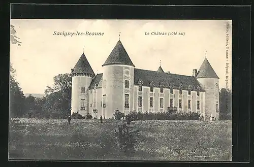 AK Savigny-les-Beaune, Les Chateau, cote Est