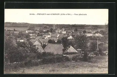 AK Poncey-sur-l`Ignon, Panorama