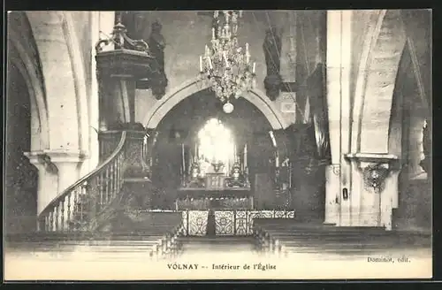AK Volnay, Interieur de l`Eglise