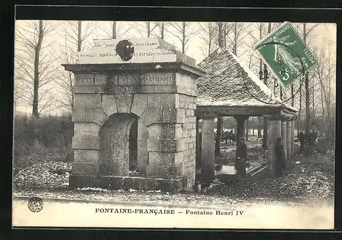AK Fontaine-Francaise, Fontaine Henri IV