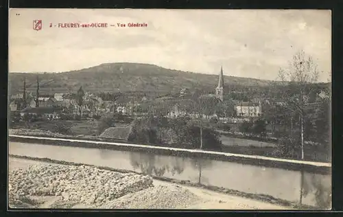 AK Fleurey-sur-Ouche, Vue Générale