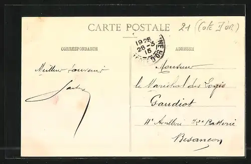 AK Chatillon-sur-Seine, Panorama de Saint-Vorles