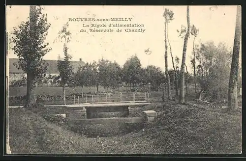 AK Rouvres-sous-Meilly, La Rigole d`Alimentation du Reservoir de Chazilly