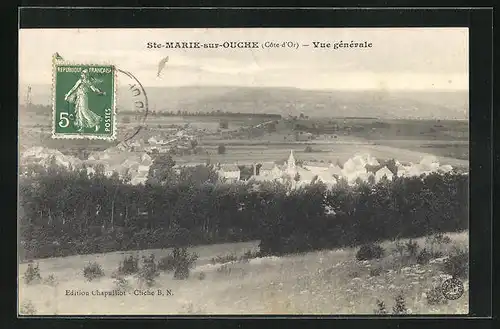 AK Ste-Marie-sur-Ouche, Vue generale