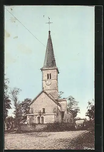 AK Véronnes-les-Grandes, l'Eglise