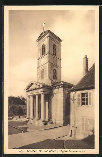 AK Pontailler-sur-Saone, l'Eglise Saint-Maurice