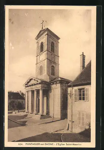 AK Pontailler-sur-Saone, l'Eglise Saint-Maurice