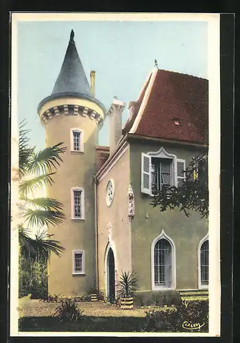 AK Pontailler-sur-Saone, Chateau Le Prieuré, Entrée de la Chapelle