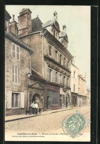 AK Chatillon-sur-Seine, Maison attributée