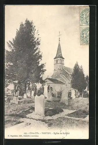 AK Vanvey, Eglise de St-Phal