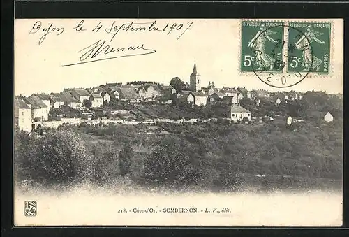 AK Sombernon, Vue générale