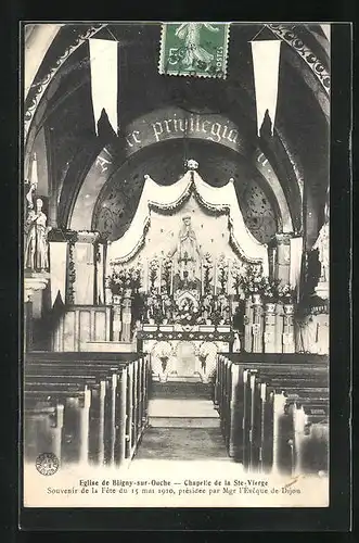 AK Bligny-sur-Ouche, Eglise, Chapelle de la Ste-Vierge