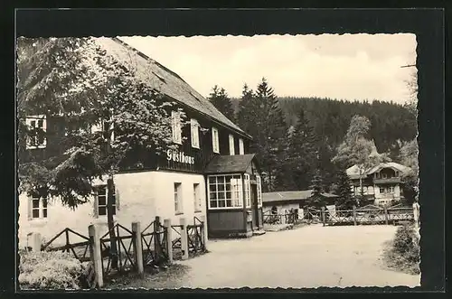 AK Waldbärenburg i. Erzgeb., Gasthaus Ridelmühle