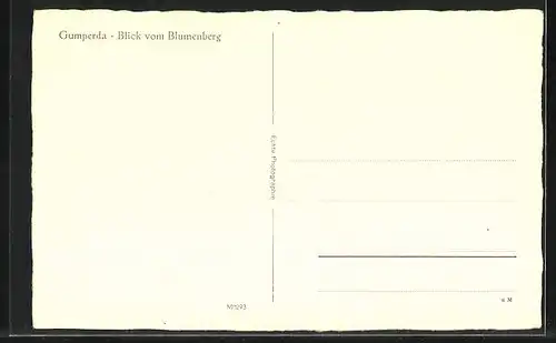 AK Gumperda, Blick vom Blumenberg