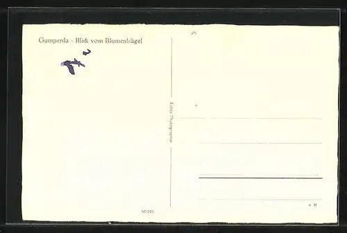 AK Gumperda, Blick vom Blumenberg