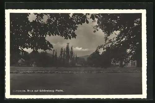 AK Gumperda, Blick auf Schöneberg-Platte