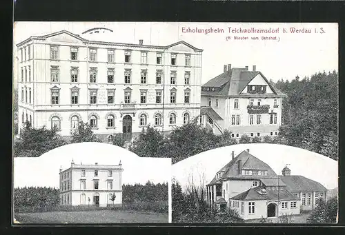 AK Teichwolframsdorf i.S., Erholungsheim Teichwolframsdorf