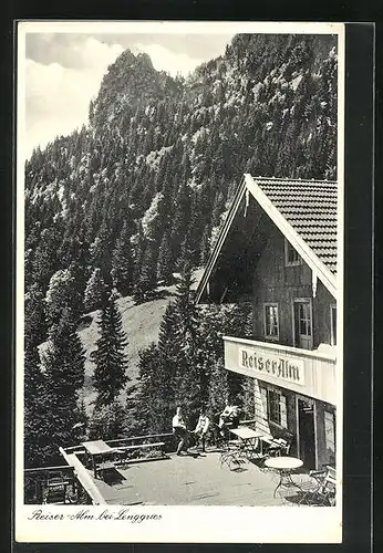 AK Lenggries, Gasthaus Reiser - Alm