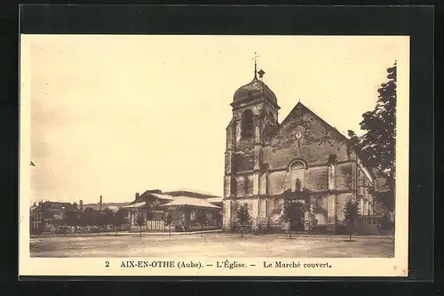 AK Aix-en-Othe, L`Église