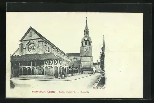AK Bar-sur-Aube, Église Saint-Pierre