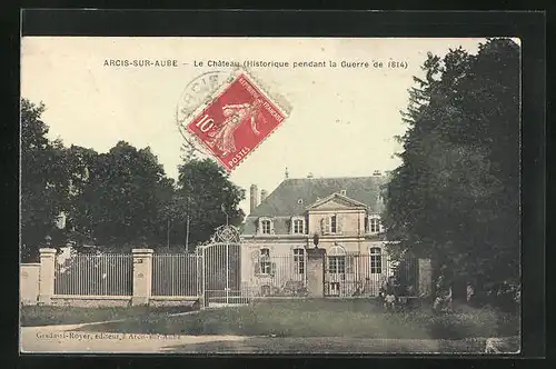 AK Arcis-sur-Aube, Le Château