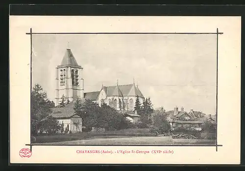 AK Chavanges, L`Église St-Georges