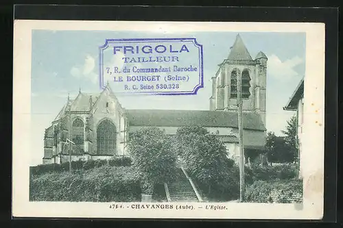 AK Chavanges, L`Église