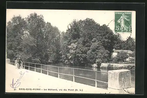 AK Bar-sur-Aube, Le Batard, Vu du Pont