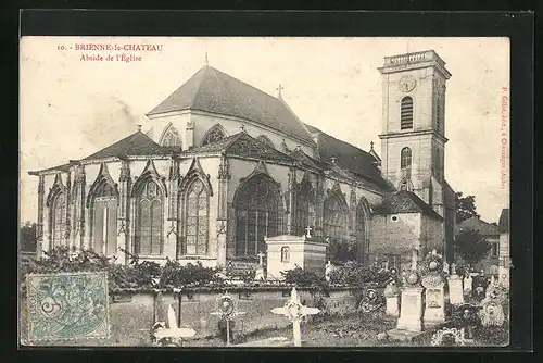 AK Brienne-le-Chateau, Abside de l`Eglise