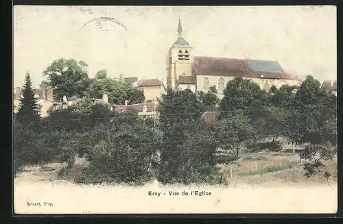 AK Ervy, Vue de l`Eglise
