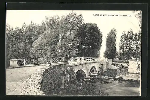 AK Fontaines, Pont sur l`Aube