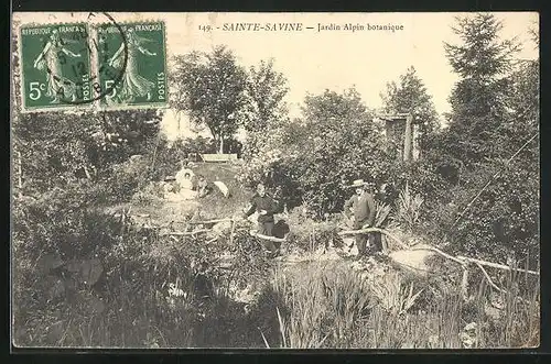 AK Sainte-Savine, Jardin Alpin botanique