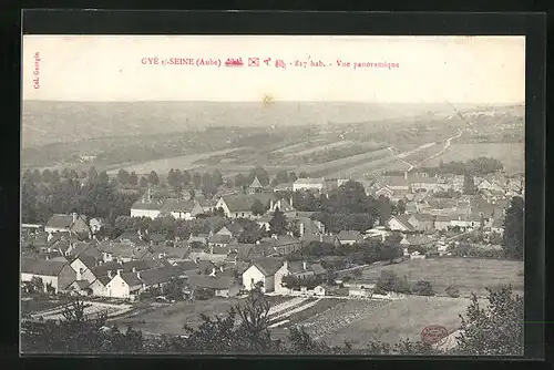 AK Gyè-sur-Seine, Vue panoramique