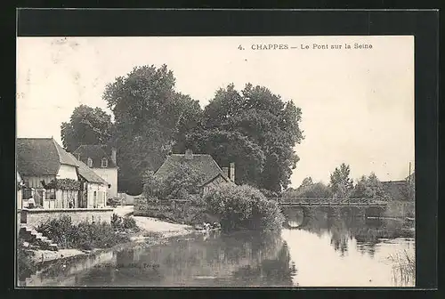AK Chappes, le Pont sur la Saone