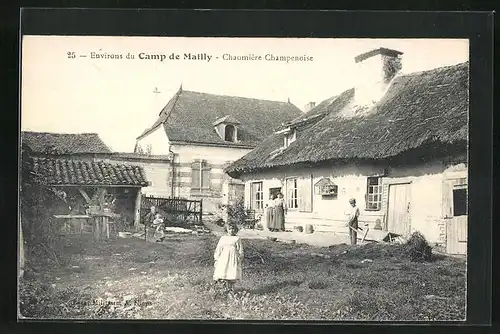 AK Mailly-de-Camp, Chaumiére Champenoise