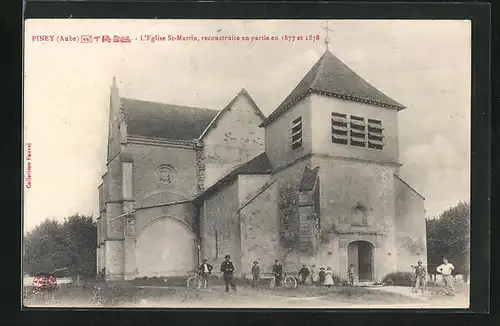 AK Piney, L`Eglise St-Martin, reconstruite en partie