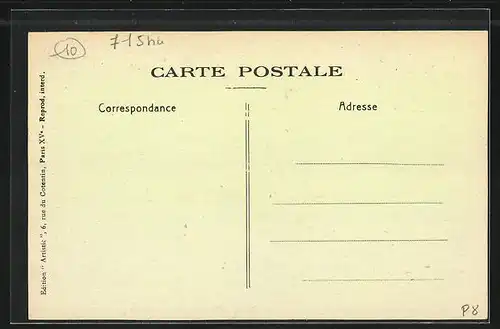 AK Saint-Mards-en-Othe, Entrée du Village