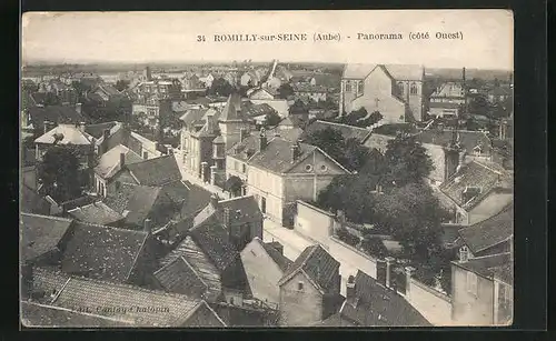 AK Romilly-sur-Seine, Panorama