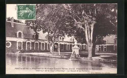 AK Pont-sur-Seine, Propriété de Monsieur Casimir Périer, ancien Présdient de la République