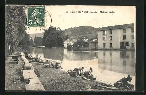 AK Bar-sur-Aube, L`Aube et Mathaux